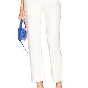 Hudson Jeans Remi Straight Cropped in White